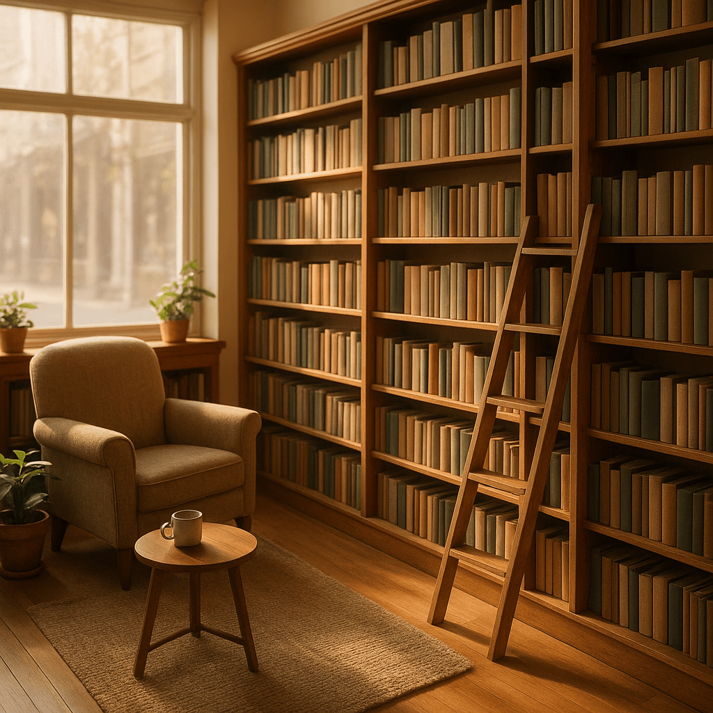 Buchhandlung Innenraum